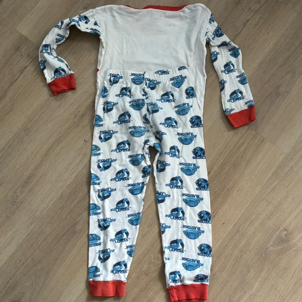 Vintage‎ 90s Official Nintendo Pokemon Long Sleeve Blastoise 2-Piece Pajamas